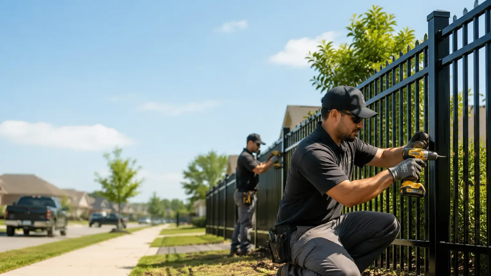 Metal Fence Installation in Mountlake Terrace, WA